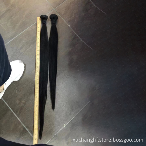 Straight Peruvian Hair Bundle With Closure,Virgin Human Hair Bundles With Closure, Human Hair Weave Bundle With Closure